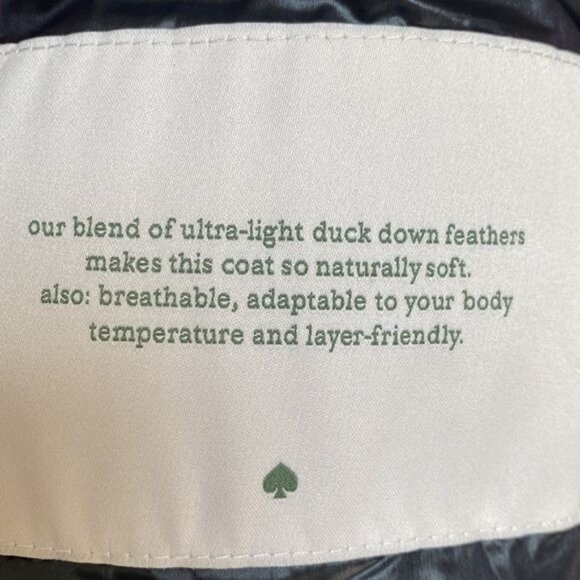 Kate Spade Packable Puffer Jacket in Glittering Rose Size XS NWT - Picture 14 of 16